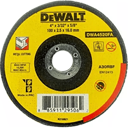 Dewalt DWA4520FA Cut Off Wheel 4