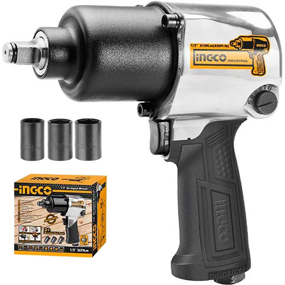 Ingco AIW12562 Air Impact Wrench 1/2
