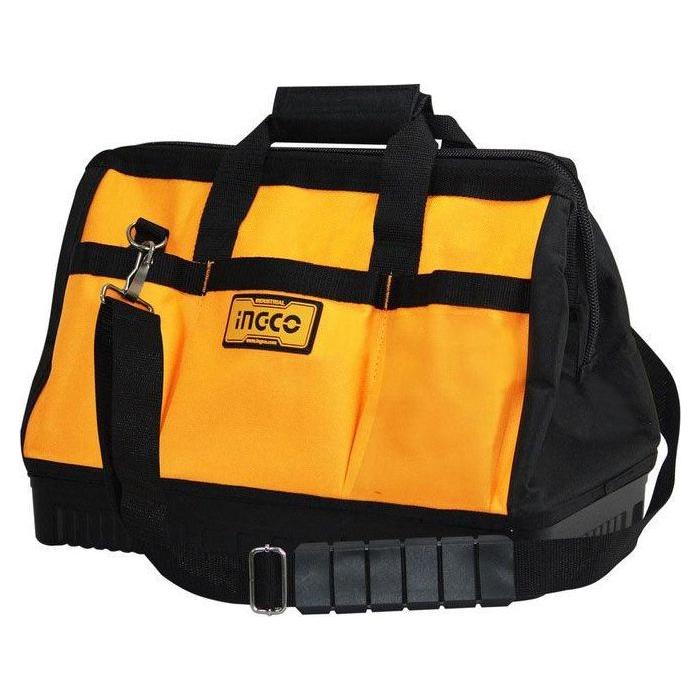 Ingco HTBG07 16-Pocket Big Egg Opening Style Tool Bag 16