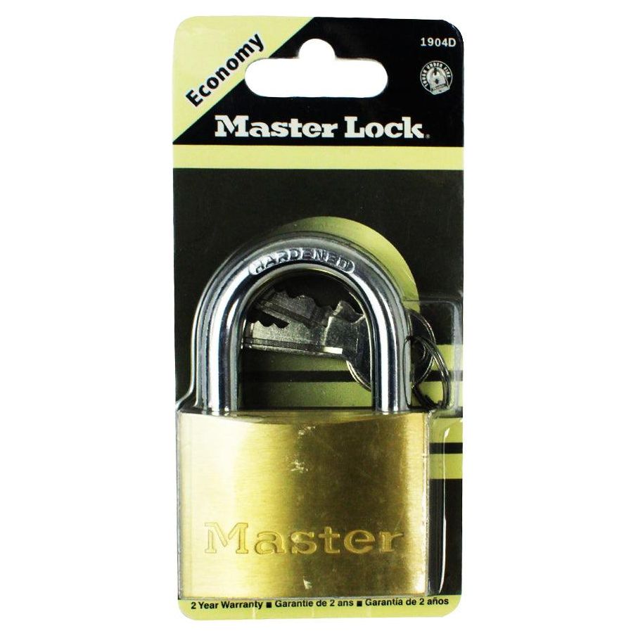 MasterLock ECO Solid Brass Padlock Short Shackle | Masterlock by KHM Megatools Corp.