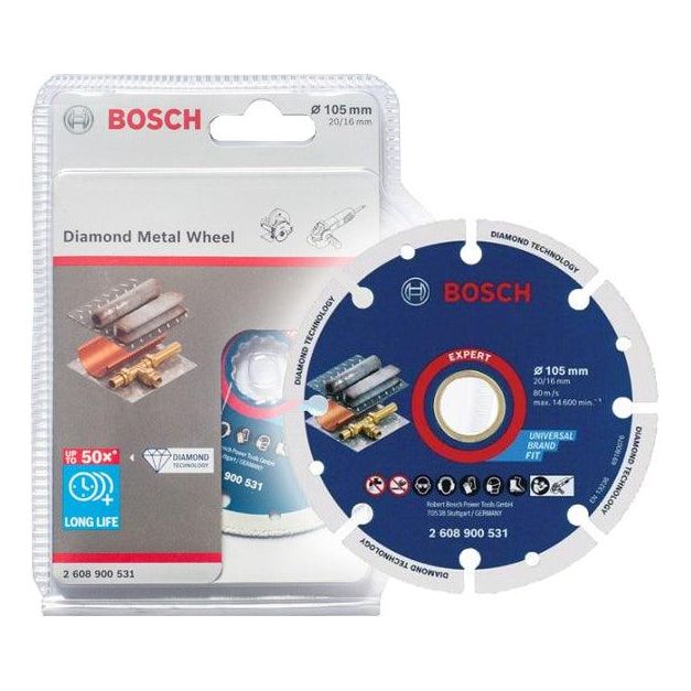 Bosch Diamond Cut off Wheel for Metal 4