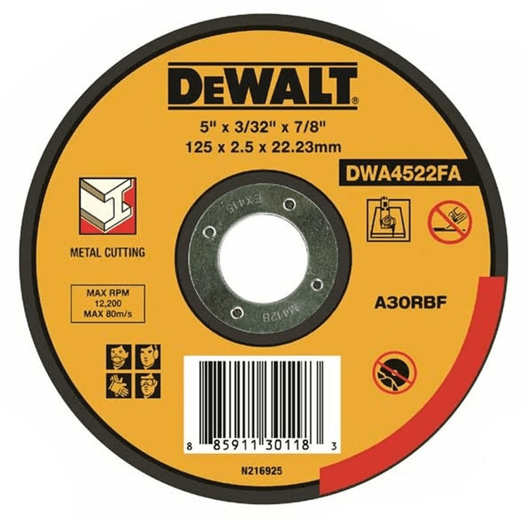 Dewalt DWA4522FA Cut Off Wheel 5