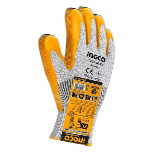 Ingco HGCG08-XL Cut Resistance Gloves - KHM Megatools Corp.