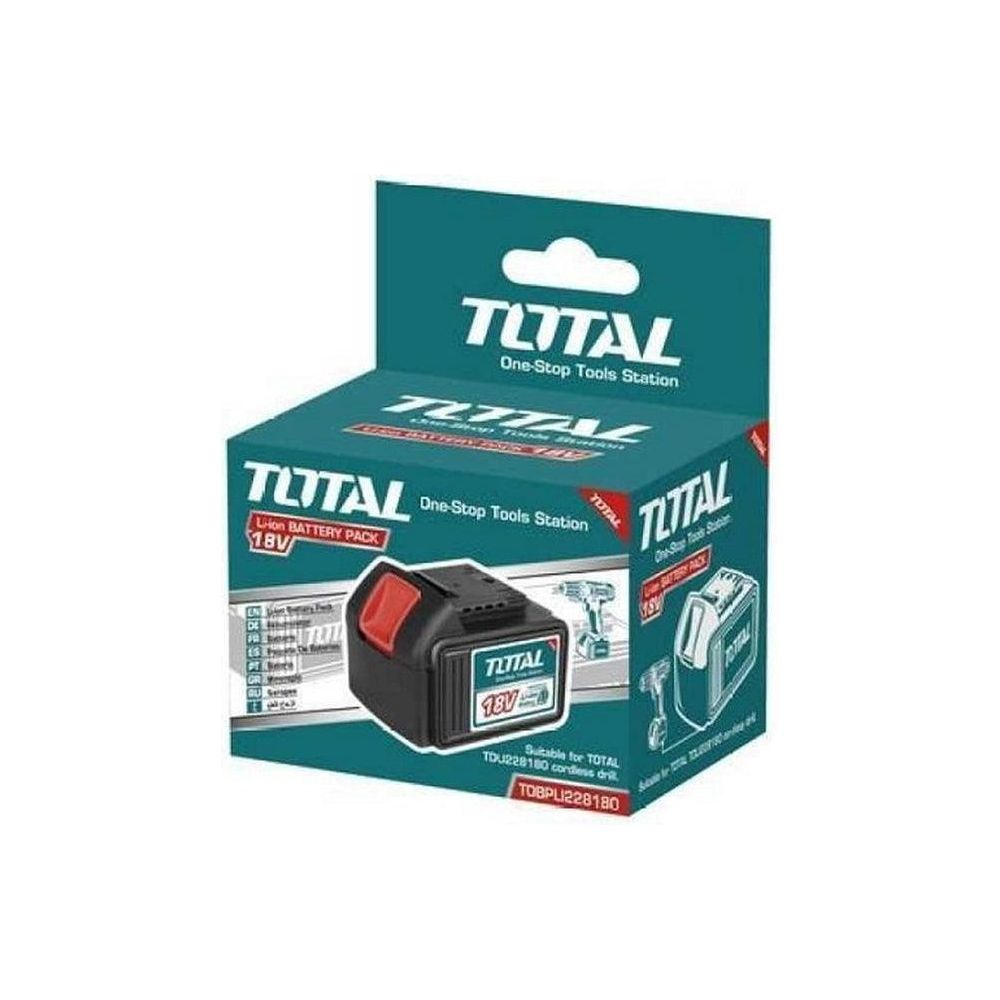 Total TOBPLI228180 18V Li-ion Battery Pack | Total by KHM Megatools Corp.