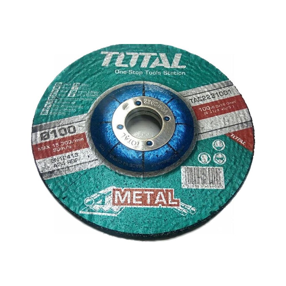 Total TAC2231001 Grinding Disc / Depressed Center Wheel 4