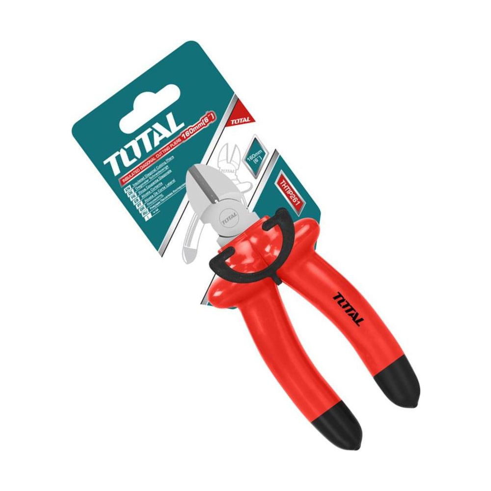 Total THTIP261 VDE Insulated Diagonal Cutting Plier 6