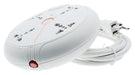 Omni WEU-004 Universal Disc Extension Cord 4-Gang with Switch | Omni by KHM Megatools Corp.