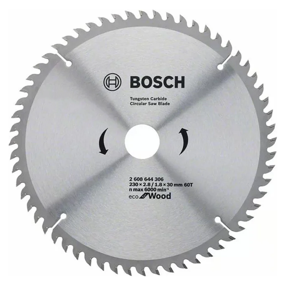 Bosch TCT Circular Saw Blade ECO for Wood 9-1/4