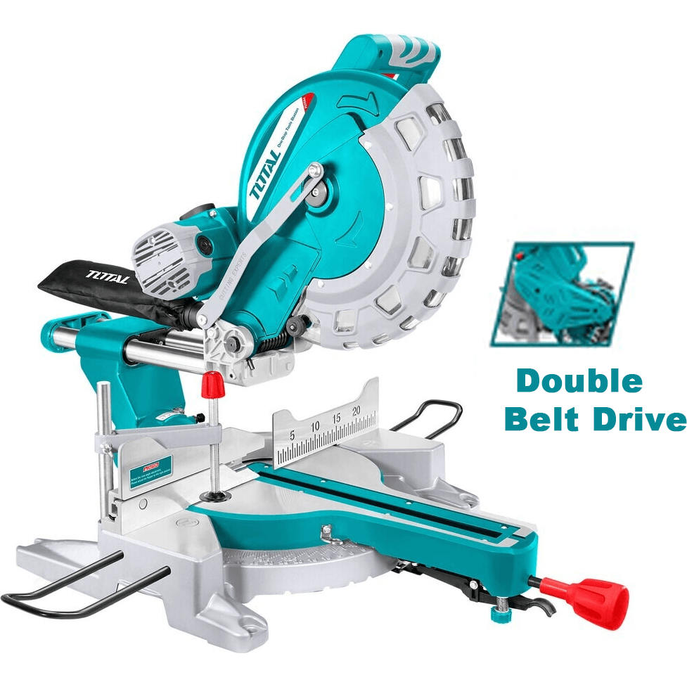 Total TS42183057 Sliding Miter Saw 2400W (Double Belt Drive) - KHM Megatools Corp.