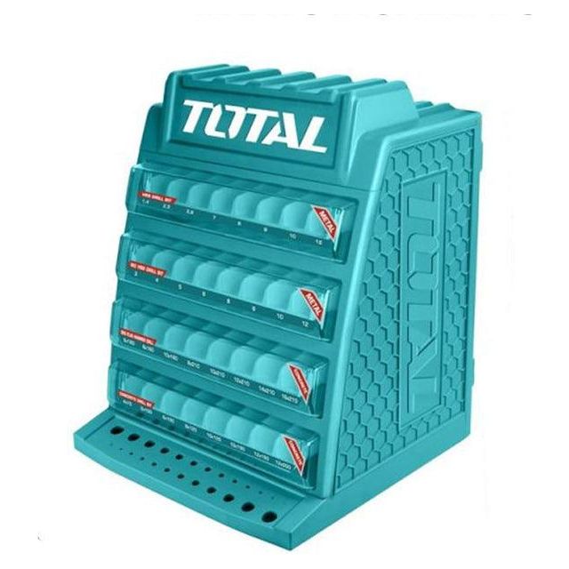Total TAKD2608M2 Inch Drill bits Merchandiser Display Box | Total by KHM Megatools Corp.