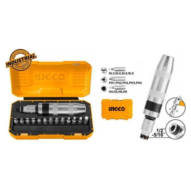 Ingco HIDS1301 13pcs Impact Driver Set - KHM Megatools Corp.