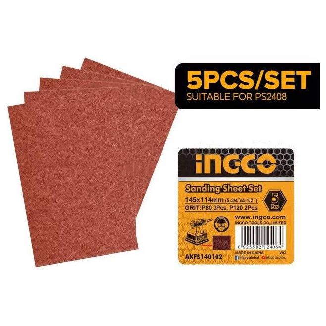 Ingco AKFS140102 Sanding Sheet Set for PS2408 - KHM Megatools Corp.