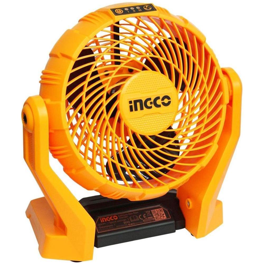 Ingco CFALI1207 12V Cordless Li-Ion Li-Ion Fan 12V - KHM Megatools Corp.