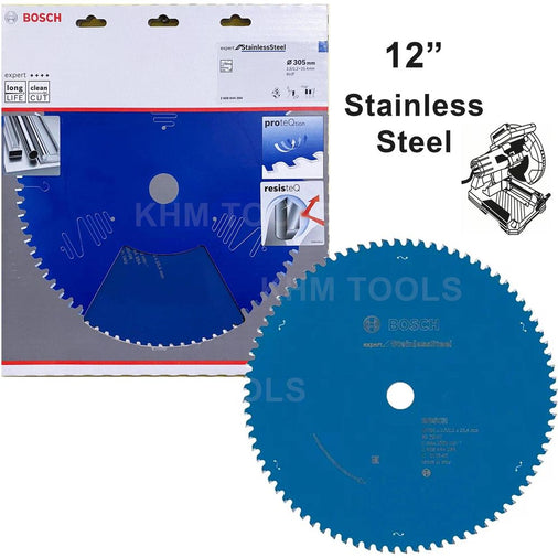 Bosch Circular Saw Blade 12" x 80T Expert for Stainless Steel (Italy) [2608644284] - KHM Megatools Corp.