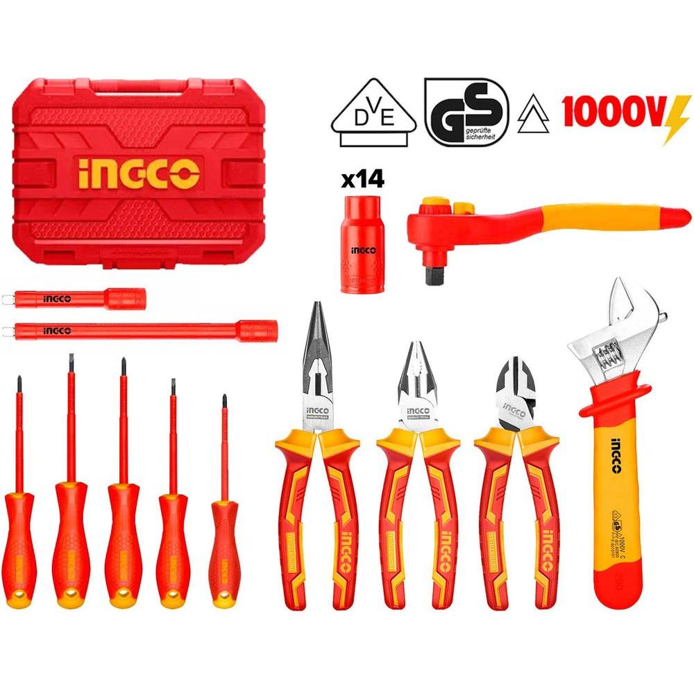 Ingco HKITH2601 26pcs Insulated Hand Tools Set - KHM Megatools Corp.