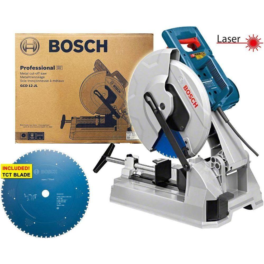 Bosch GCD 12 JL TCT Dry Cut off Saw / Machine 12