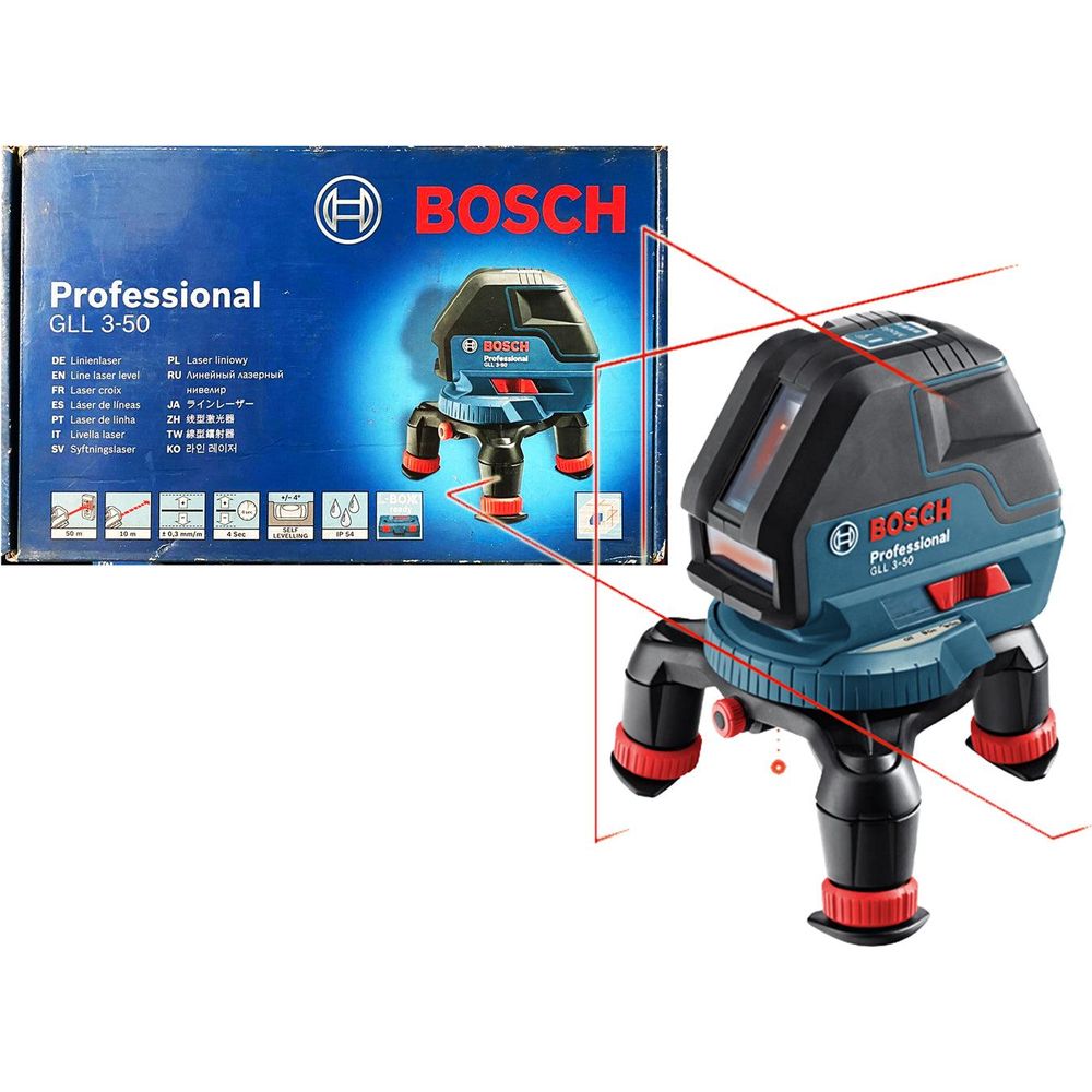 Bosch GLL 3-50 Line Laser Level | Bosch by KHM Megatools Corp.