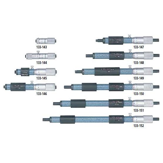 Mitutoyo Individual Tubular Inside Micrometers, Series 133 (single rod type) | Mitutoyo by KHM Megatools Corp.