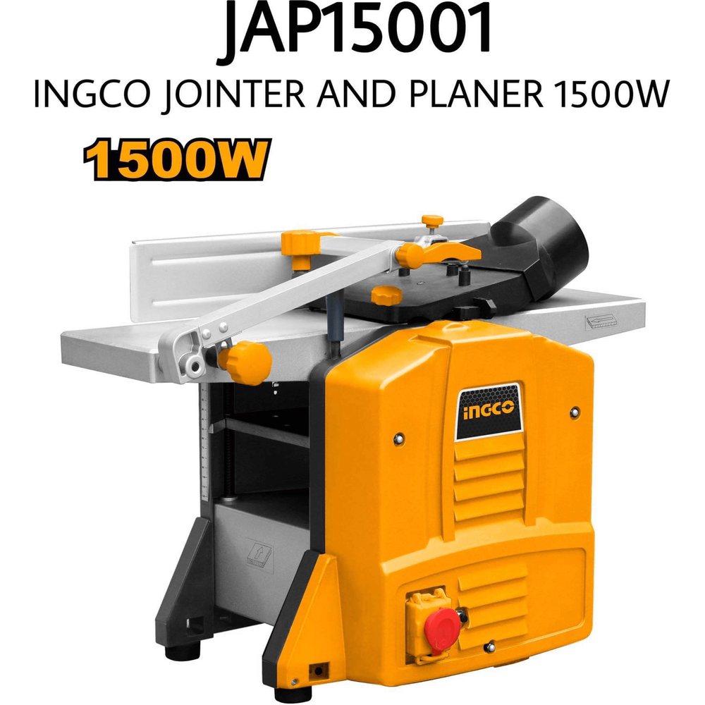 Ingco JAP15001 Wood Jointer and Planer 1500W - KHM Megatools Corp.