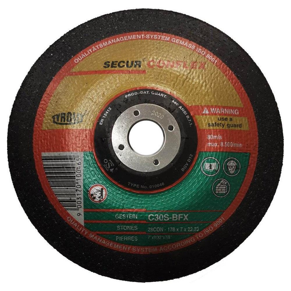 Tyrolit C30S-BFX Conical Grinding Wheel 7