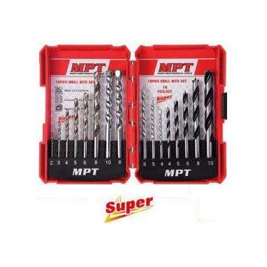 MPT MJ11001 16pcs Drill Bit Set - KHM Megatools Corp.