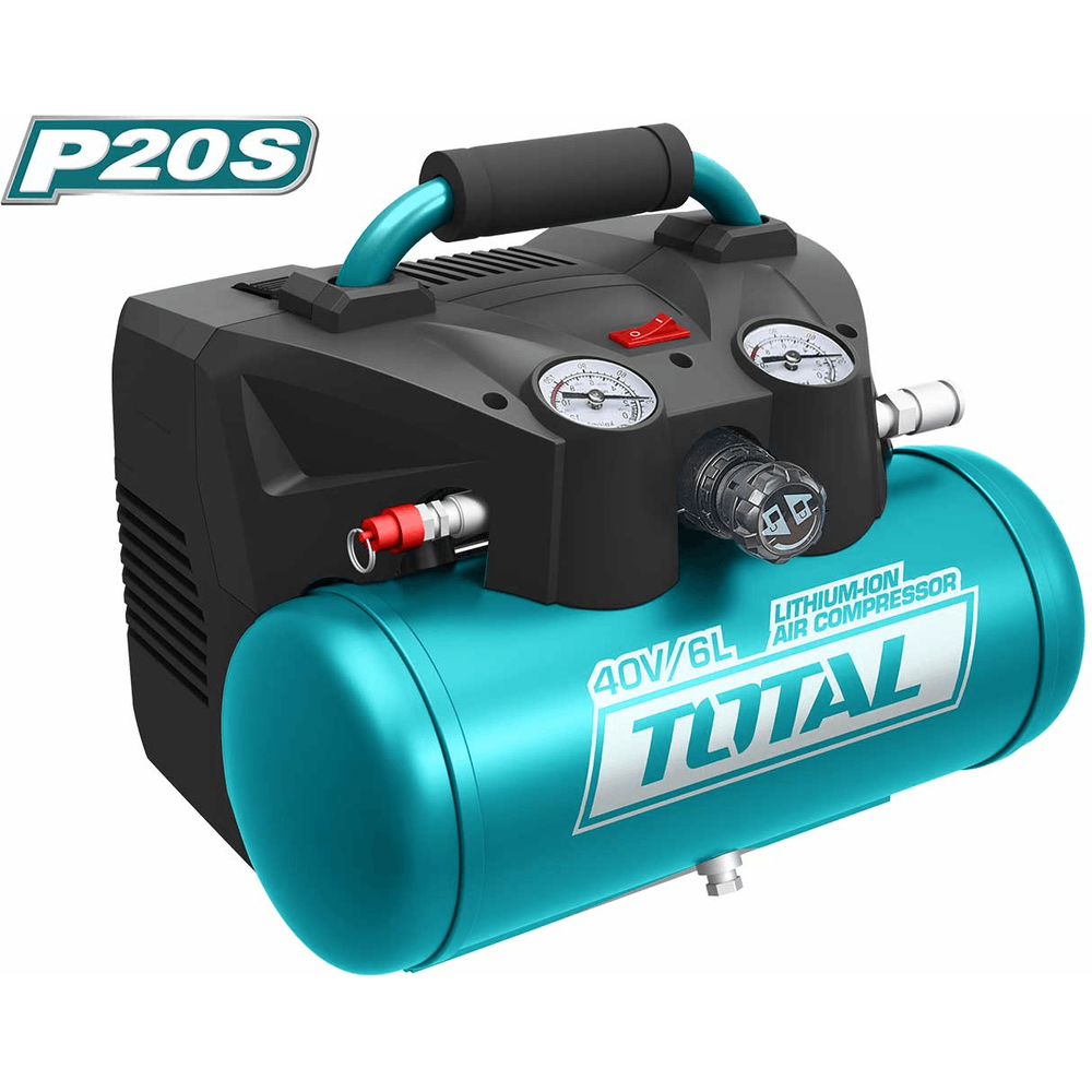 Track Compressor Total TACLI2003 40V (20x2) Cordless Air Compressor 135 psi (Bare ...