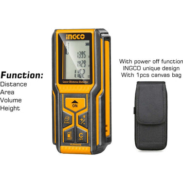 Ingco HLDD0608 Laser Distance Detector Measurer / Range finder [60 meters] - KHM Megatools Corp.