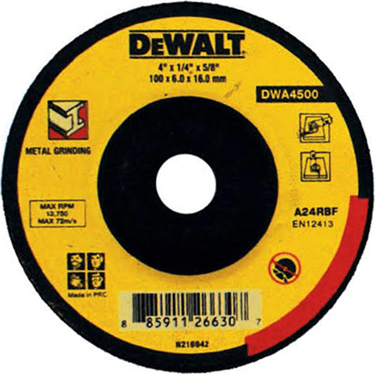 Dewalt DWA4500 Grinding Disc 4