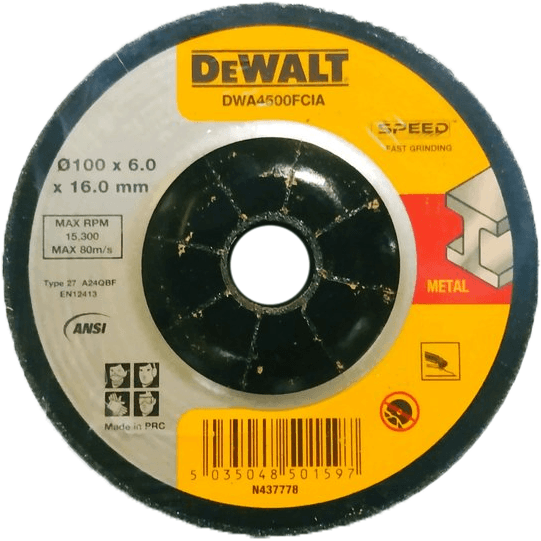 Dewalt DWA4500FCIA Grinding Disc 4