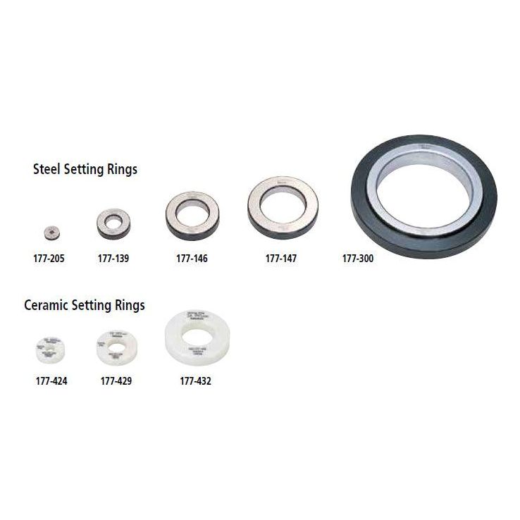 Mitutoyo Setting Ring, Series 177 (for inside micrometers, holtest & dial bore gages) | Mitutoyo by KHM Megatools Corp.