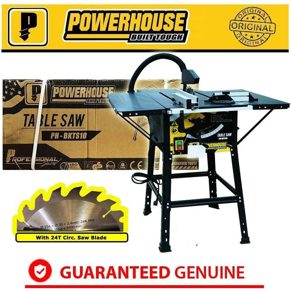 Powerrhouse PH-BKTS10 Table Saw 1800W | Powerhouse by KHM Megatools Corp.