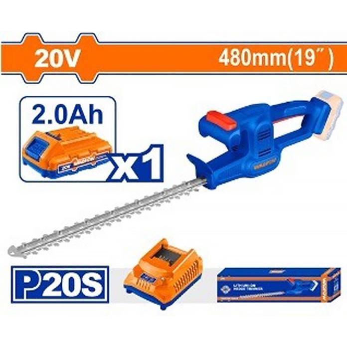 Wadfow WLYP5181 Li-Ion Hedge Trimmer 20V (Kit) | Wadfow by KHM Megatools Corp.