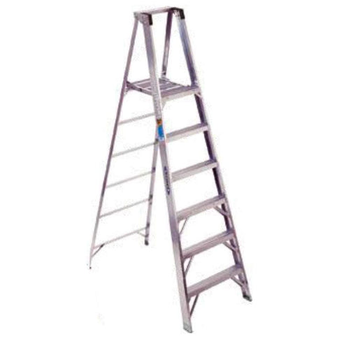 Werner Aluminum A-Type Step Platform Ladder - KHM Megatools Corp.
