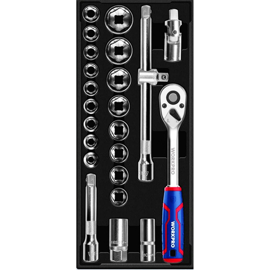 Workpro WP209041WE Socket Wrench Set DR.1/2