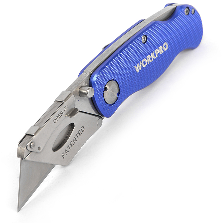 Workpro W011014WE Aluminum Folding Utility Knife