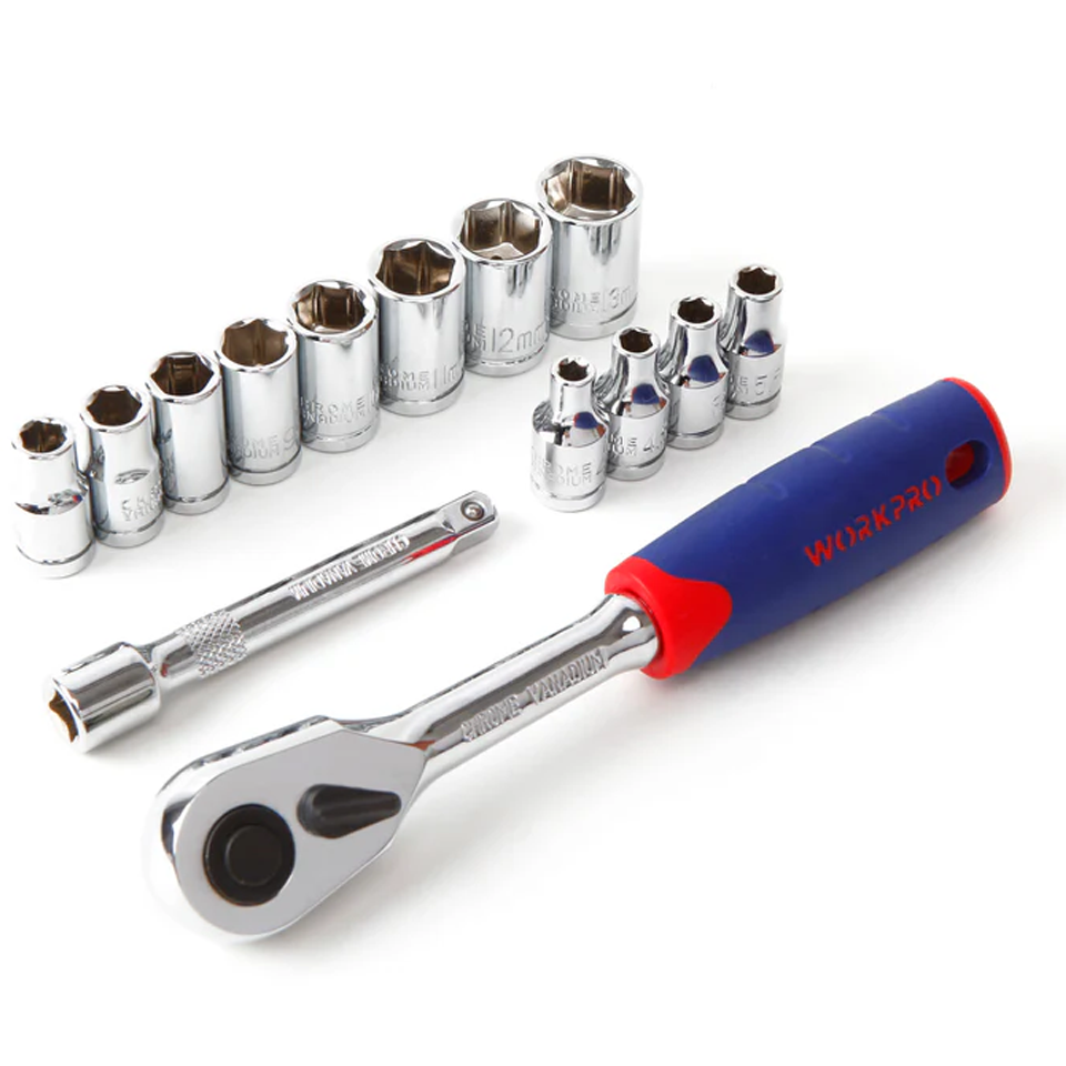 Workpro WP202556 Socket Wrench Set 1/4