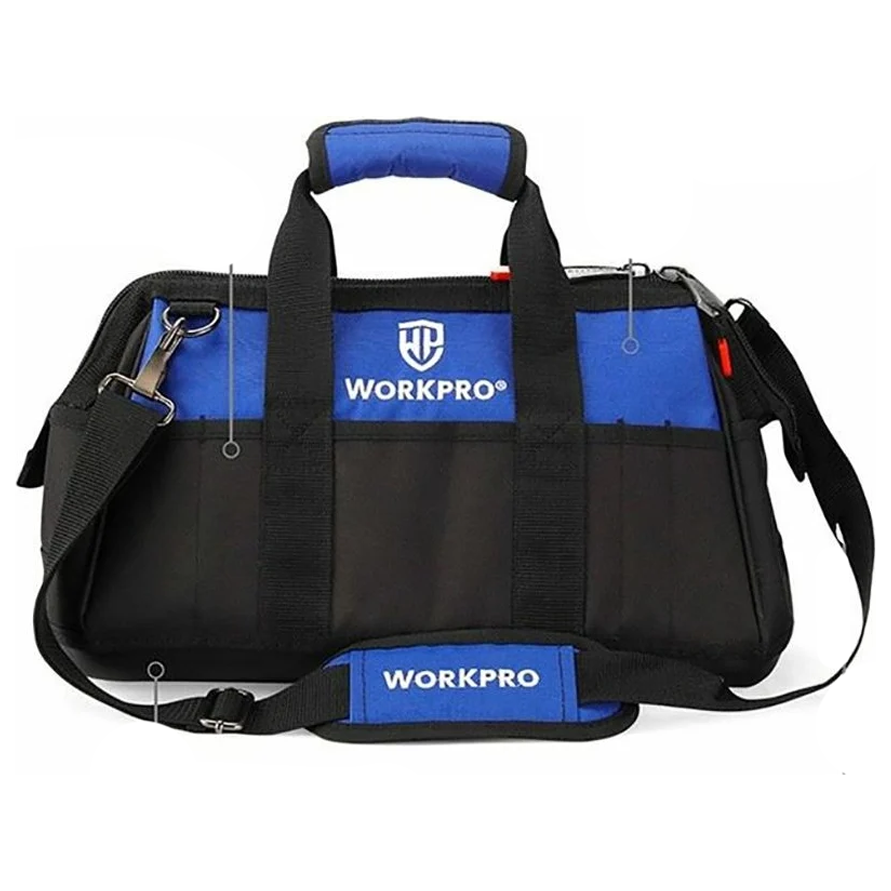 Workpro WP281026 Close Top Tool Bag w/ Molded Base 20