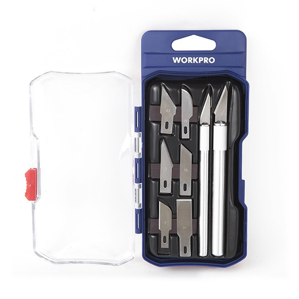 Workpro W018020WE Hobby Knife Set 8Pcs