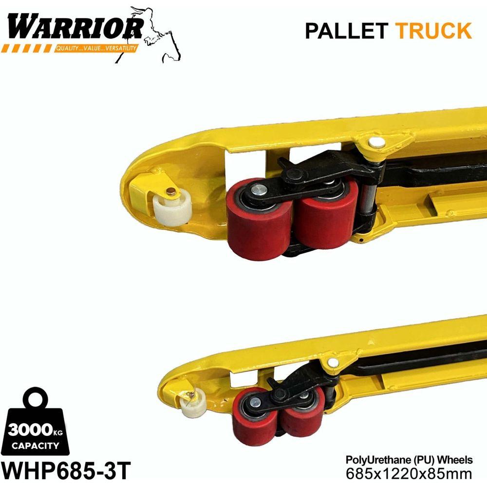 Warrior WHP685-3T Pallet Truck 3 Tons