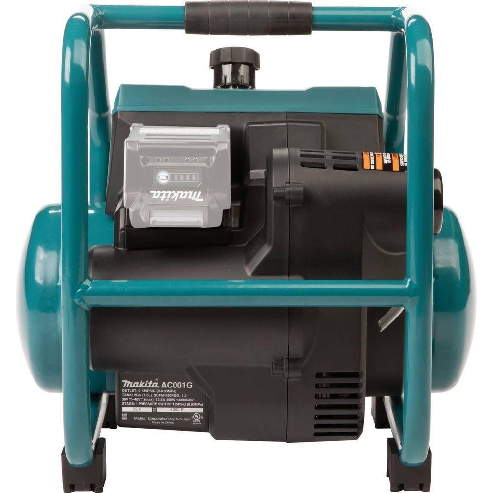 Makita AC001GZ 40V Cordless Air Compressor 135psi (Noise less) XGT [Bare] - KHM Megatools Corp.