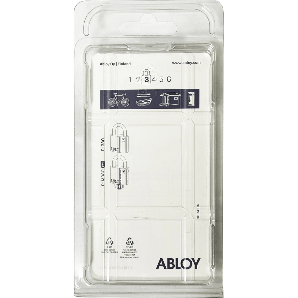 Abloy PL330/50 High Security Padlock (Long Shackle) - KHM Megatools Corp.