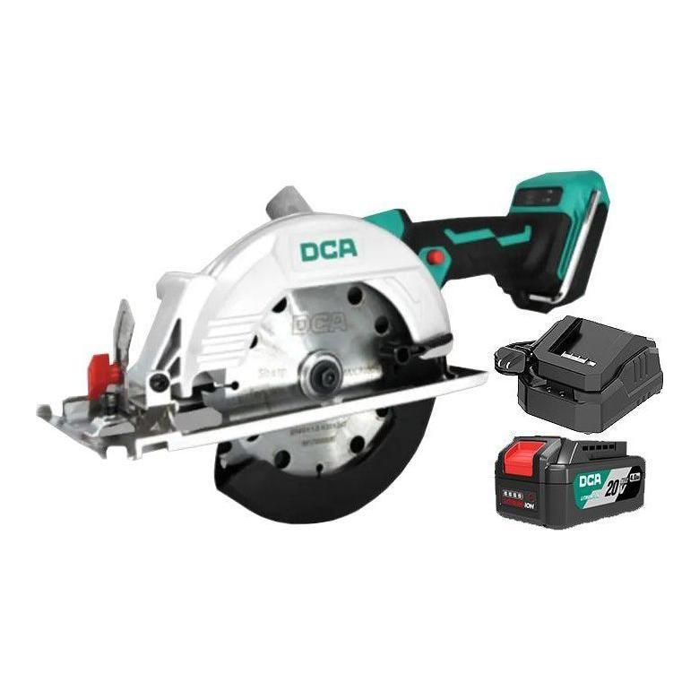 DCA ADMY140S EM 20V Cordless Brushless Circular Saw 140mm [Kit] - KHM Megatools Corp.