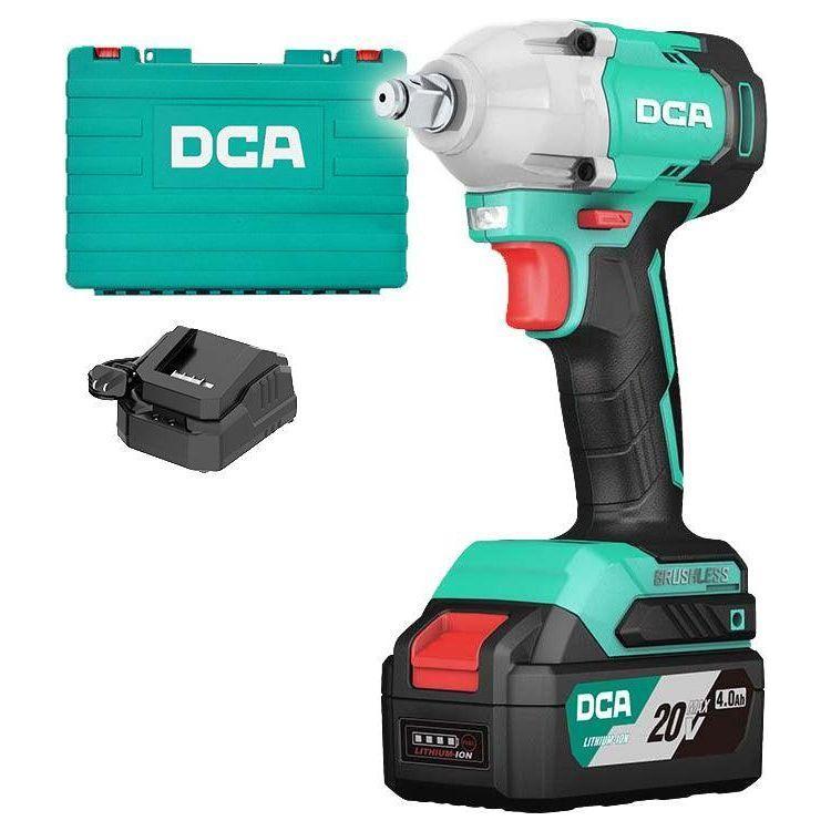 DCA ADPB298 DM 20V Cordless Brushless Impact Wrench 1/2