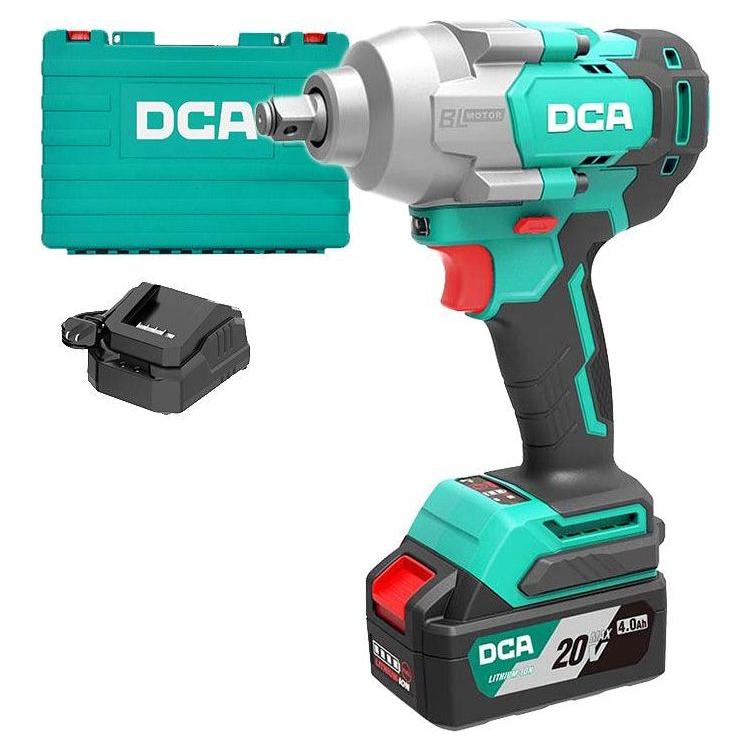 DCA ADPB488 DM 20V Cordless Brushless Impact Wrench 1/2