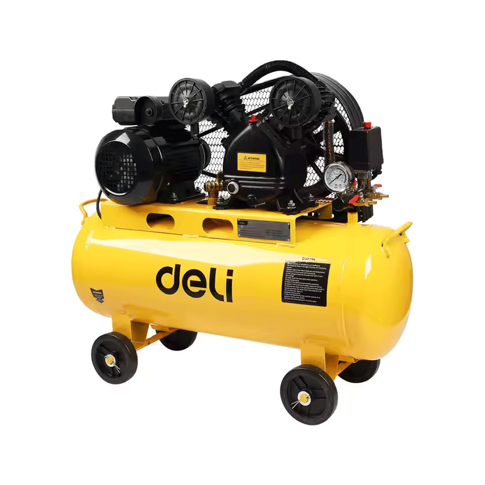 Deli EDL-PKY0.12/8-12 Air Compressor 2HP Belt Driven
