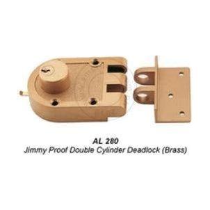 Amerilock AL Jimmy Proof Deadlock Night Latch  Door Lock | Amerilock by KHM Megatools Corp.