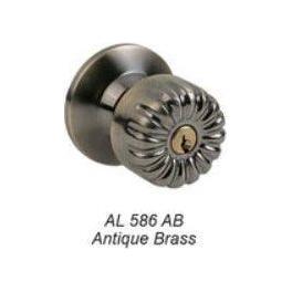 Amerilock AL 586 AB Keyed Entry Door Knob | Amerilock by KHM Megatools Corp.