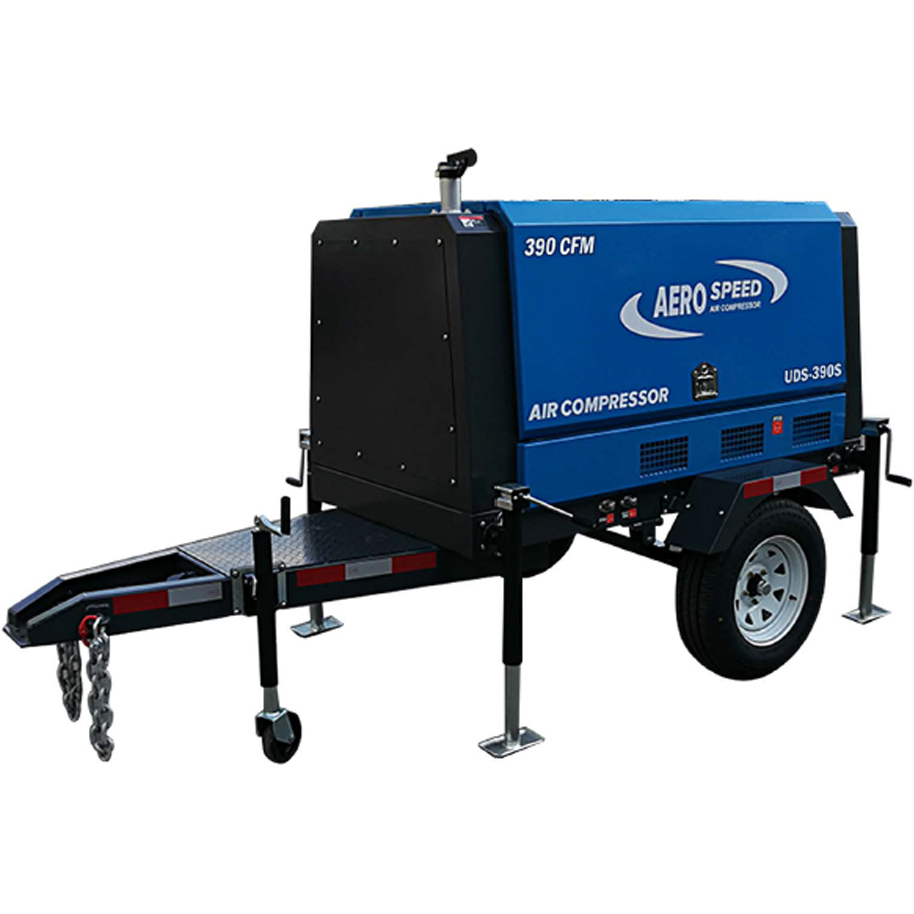 Aerospeed UDS-125S Portable Air Screw Compressor