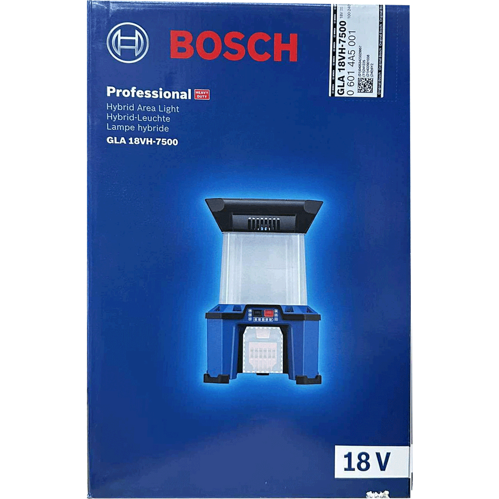 Bosch GLA 18VH-7500 Cordless Jobsite LED Work Light 18V (Bare)