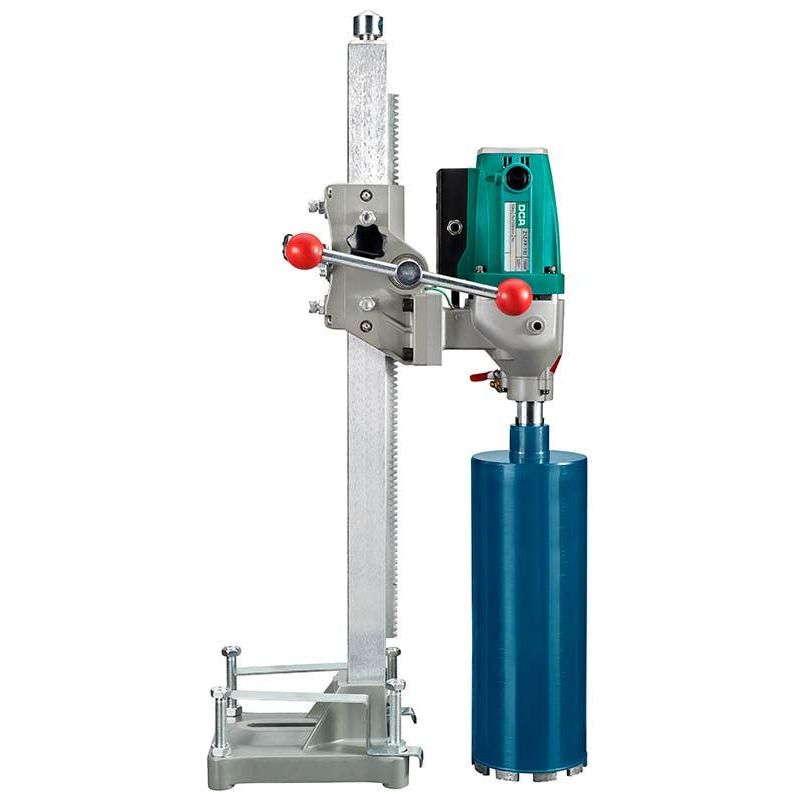DCA AZZ02-130 Diamond Core Drill with Rig Stand 130mm 1800W - KHM Megatools Corp.